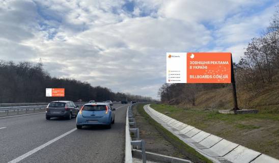 Billboard A in Poltava, 3х6  st. Har'kovskoe sosse (342+770 km) 3h6 m Photo 1