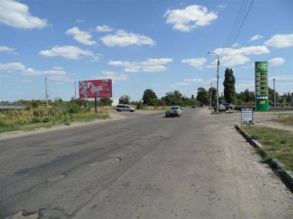 Billboard B in Vasylivka, 3х6  Smela st.Sevcenka-st.Gordienko (naav. ot gorbol'nicy do centra, transportnyj potok) Photo 1