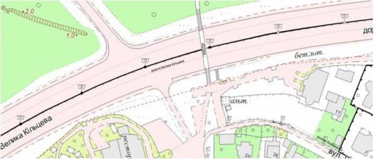 Non-Standard  in Kyiv, 8x2  PK 59+50, avtomobil'noi dorogi T-10-39
Gostomel's'ke sose - Prospekt Marsala Rokossovs'kogo, v napramku
do plosi T.Sevcenka (livoruc) scheme
