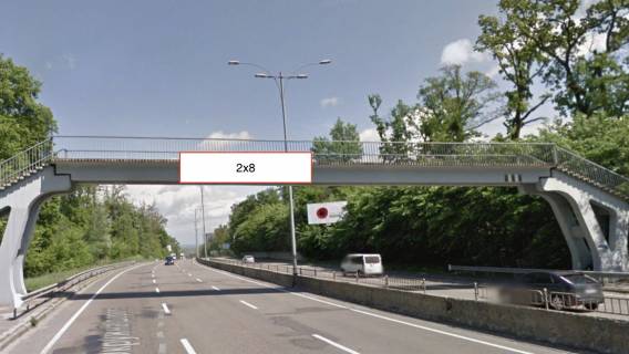 Non-Standard B in Kyiv, 2х8  Pisohidnij mist na PK 59+50, Velika kil'ceva, avtomobil'na doroga T1027, napramok do plosi Tarasa Sevcenka Photo 1