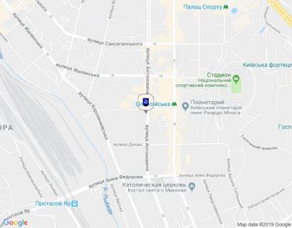 Cityscroll A in Kyiv, 1,2х1,8  Antonovica st., 52 / "MegaMarket" scheme