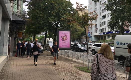 Citylight B in Kyiv, 1,2х1,8  Velika Zitomirs'ka /L'vivs'ka pl.("Rosen") Photo 1