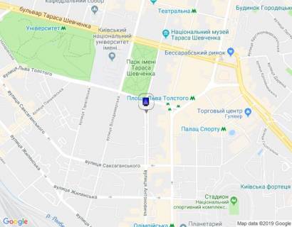 Citylight A in Kyiv, 1,2х1,8  Antonovica st., 3 / rozpodil'nik scheme