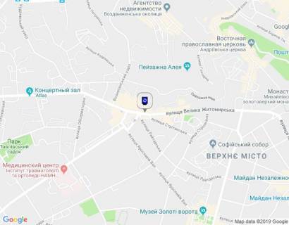 Cityscroll A in Kyiv, 1,2х1,8  Velika Zitomirs'ka /L'vivs'ka pl.("Rosen") scheme