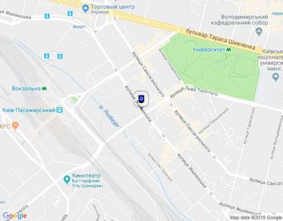 Cityscroll A in Kyiv, 1,2х1,8  Zilans'ka st., 85/ st. L.Tolstogo scheme