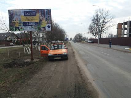 Billboard B in Chabani, 6х3  St. Masinostroitelej naprotiv ZK "Pionerskij 2" Photo 1