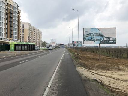 Billboard A in Novosilki, 6х3  Doroga Cabany-Novoselki , naprotiv ZK Novye Teremki Photo 1