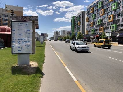 Citylight B in Kryukivshchyna, 1,2х1,8м  st. Vasilia Stusa , ZK Pionerskij, naprotiv ZK Akvareli 2, svetofor Photo 1