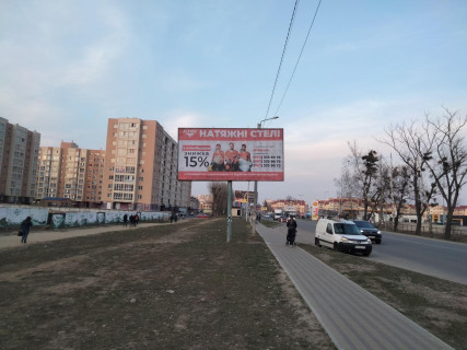 Billboard B in Sofiivska Borshchagivka, 6х3  St. Sobornva , vozle ZK L'vskij Maetok / ZK Dania / TC MAETOK Photo 1