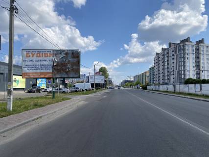 Billboard B in Kryukivshchyna, 6х3  St. Balukova , na magazine ATB , vozle zk EVROMISTO Photo 1