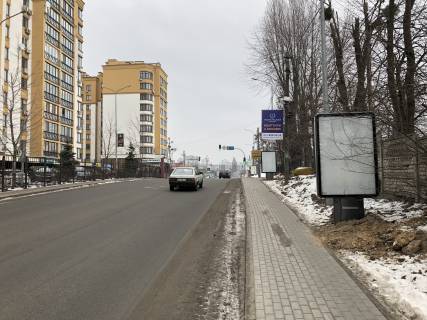 Citylight A in Petropavlivska Borshchagivka, 1,2х1,8м  St. Soborna 10 , naprotiv ZK "Saslivij" Photo 1