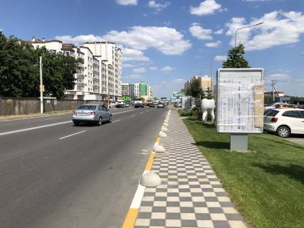 Citylight A in Kryukivshchyna, 1,2х1,8м  st. Balukova, ZK "Evromisto" , naprotiv restorana "FLAME" Photo 1