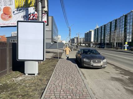 Citylight B in Kryukivshchyna, 1,2х1,8м  St. Balukova , navproti ZK Evromisto , Bila Skoli ASTOR Photo 1