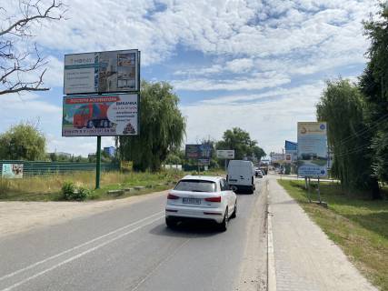 Billboard B in Kryukivshchyna, 6х3  St. Odesskaa ( Vozle ZK IHome ) , naprotiv parka Photo 1
