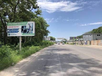 Billboard B in Vishnev, 3х6  St. Vaceslava Cornovola , v'ezd v Visnevoe Photo 1