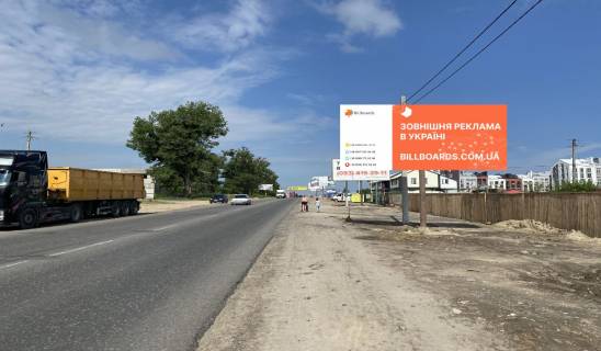 Billboard A in Bilogorodka, 6х3  A-d R04, Naprotiv "EkoSpecTrans" , pered Centrom v s. Belogorodka Photo 1