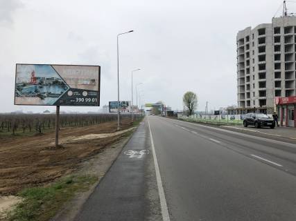 Billboard B in Novosilki, 6х3  Doroga Cabany-Novoselki , naprotiv ZK Novye Teremki Photo 1