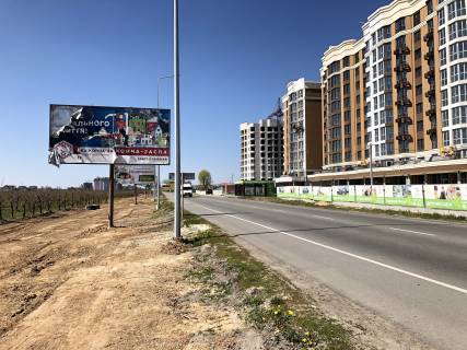 Billboard B in Novosilki, 6х3  st. Sadovaa , naprotiv ZK "Novye Teremki" Photo 1