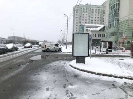 Citylight A in Seagulls, 1,2х1,8м  St. Pecerskaa , vozle ZK "Brest-Litovskij" Photo 1