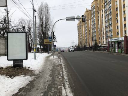 Citylight B in Petropavlivska Borshchagivka, 1,2х1,8м  St. Soborna 10 , naprotiv otdela prodaz ZK "Saslivij" Photo 1