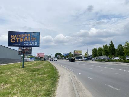 Billboard B in Vishnev, 3х6  St. Vaceslava Cornovola 37, naprotiv ZK Paradise Avenue Photo 1