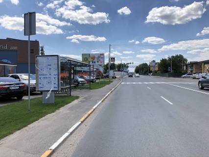 Citylight B in Kryukivshchyna, 1,2х1,8м  St. Balukova , ostavnovka ob. transporta , Avtokava Photo 1