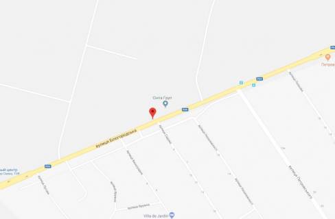 Billboard B in Svyatopetrivske, 3x6  Svatopetrivs'ke, st.Bilogorods'ka bila zupinki  Dobrovolec' scheme