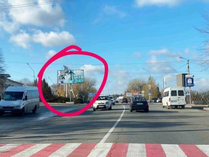 Billboard B in Sofiivska Borshchagivka, 6х3  st.Soborna, napravlenna na Bilogorodku Photo 1