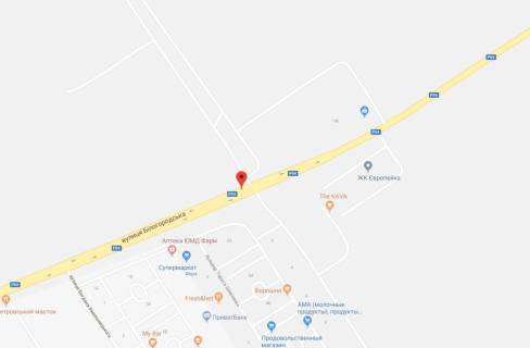 Billboard B in Svyatopetrivske, 3x6  st.Bilogorods'ka, navroti ZK Petrivs'kij Kvartal, napravlenna na Kiiv scheme