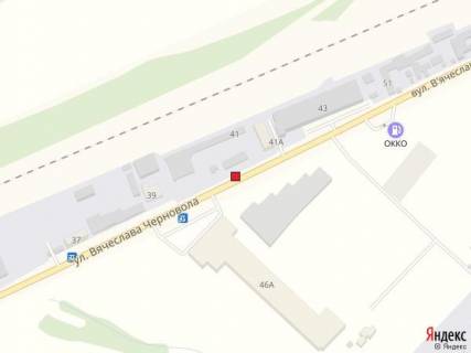 Billboard A in Vishnev, 3x6  st.V.Cornovola, bila MHP scheme