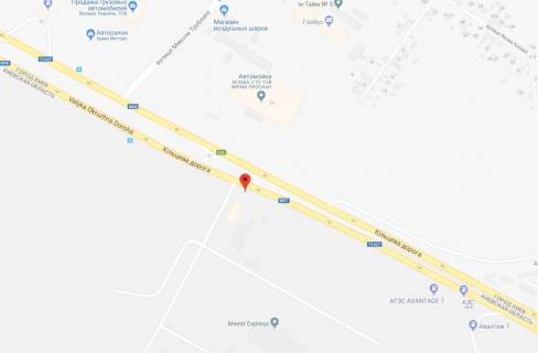 Billboard A in Kyiv, 3x6  st.Velika Kil'ceva, na perehresti z st.Ana Kacuri, pered  Zulans'kim mostom, napravlenna na Teremki scheme