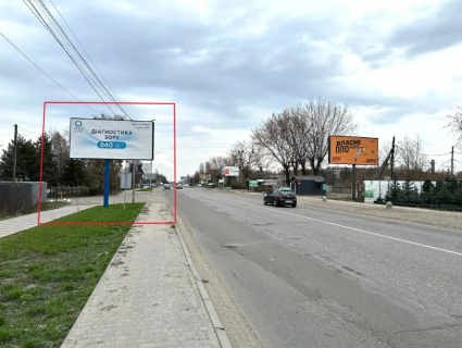 Billboard B in Sofiivska Borshchagivka, 6х3  вул.Соборна, направлення на Київ Photo 1