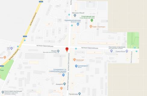 Citylight B in Vishnev, 1,2x1,8  st.Svatosins'ka, 29 na perehresti z st.Evropejs'kou scheme