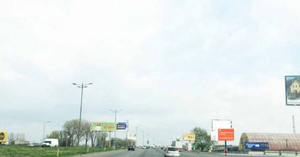 Billboard A in Kyiv, 3x6  st.Velika Kil'ceva, na perehresti z st.Ana Kacuri, pered  Zulans'kim mostom, napravlenna na Teremki Photo 1