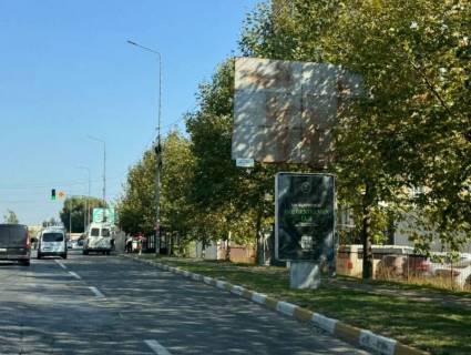 Billboard A in Svyatopetrivske, 3x6  вул.Білогородська, перед поворотом на бул.Л.Українки, направлення на Київ Photo 1