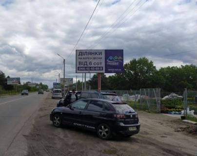 Billboard A in Khotnivka с. Хотянівка, траса Р-69 "Вишгород-Десна", км 3+100 право, в'їзд в Хотянівку, перед СОБІ КЛАБ, біля садового центру Photo 1