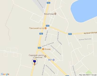 Billboard A in Vishgorod Trasa "Kiiv-Ivankiv-Ovruc", R-02 km 19+300 pravo, bila NPC "Fil'motehnik", povorot na zavod SANDORA, HENKEL-Ukraina, pered KPP "Novi Petrivci" scheme