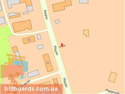 Billboard B in Kyiv, 6х3  V. Kil'ceva Mis'ka, Sin'oozerna 2B naproti doav.Peremogi scheme