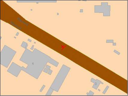 Billboard A in Kyiv, 6х3  Gostomel's'ke sose do Buci scheme