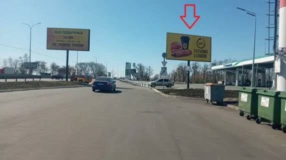 Billboard A in Chabani, 6х3  Kiiv-Odesa 17+090 km, pravoruc AZS z Kieva Photo 1