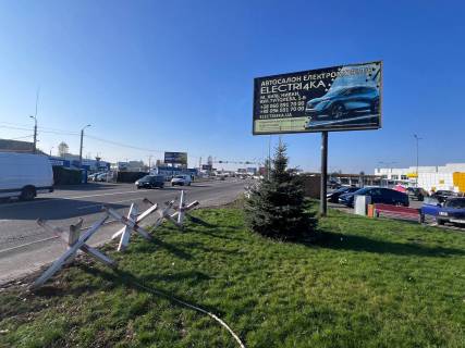 Billboard A in Kyiv, 6х3  Kiivs'ka st., 2 povorot na Visneve Photo 1