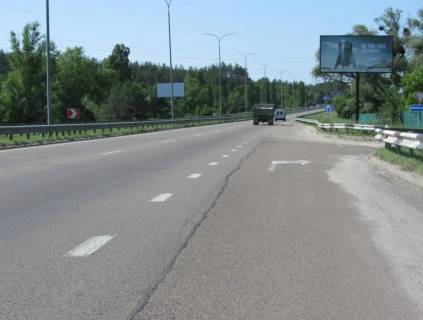 Billboard A in Kyiv, 6х3  Bogatirs'ka st. 1 km do povorotu na Visgorod z Kieva Photo 1