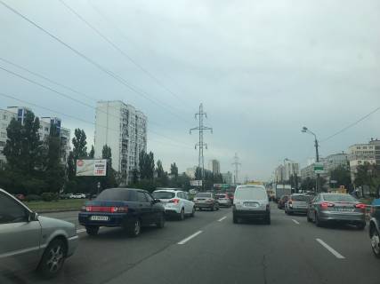 Billboard B in Kyiv, 6х3  Bratislavs'ka st. 14 naproti do metro Cernigivs'ka Photo 1