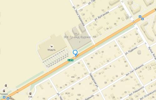 Billboard A in Bucha, 6х3  Buca, Nove sose 48, pravoruc (EPICENTR, Buca) z centru scheme