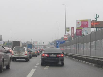 Billboard A in Parking, 6х3  Kiiv-Zitomir 21+600 km, z Kieva verh Photo 1