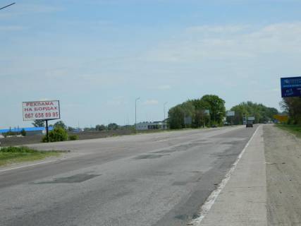Billboard B in Ivankiv, 6х3  Kiiv-Harkiv 44+750 km, pravoruc do Borispola Photo 1