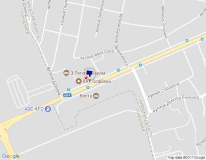 Billboard B in Brovary, 6х3  m.Brovari, st.Kiivs'ka, 7, (svitlofor, v'izd v misto) scheme