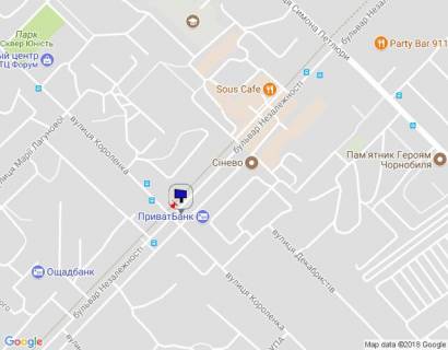 Billboard A in Brovary, 6х3  m.Brovari, bst. Nezaleznosti, 12, (svitlofor,peretin z st. Cornih Zaporozciv) scheme