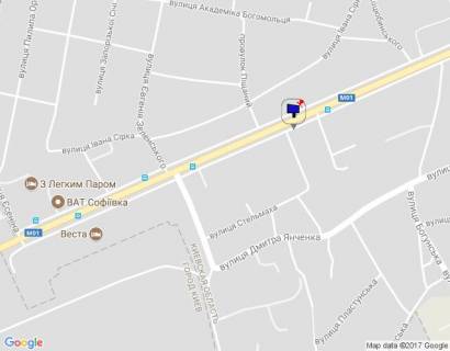 Billboard B in Brovary, 6х3  m.Brovari, st.Kiivs'ka, 60,  (svitlofor) scheme