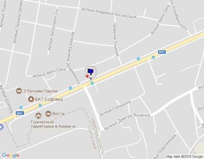 Billboard B in Brovary, 6х3  m.Brovari, st.Kiivs'ka, 27, (svitlofor) scheme